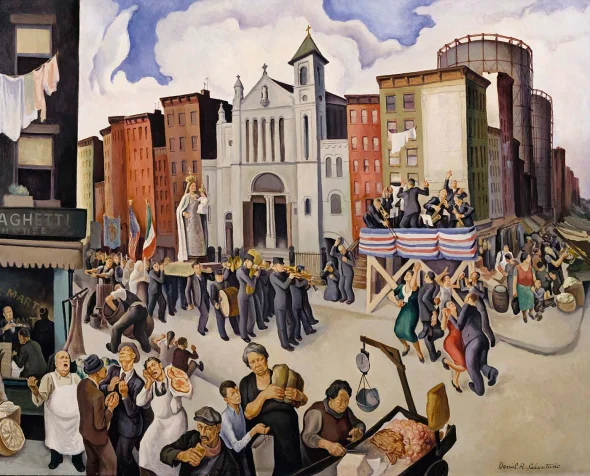 Festa di Monte Carmela, by Daniel Celentano 1934