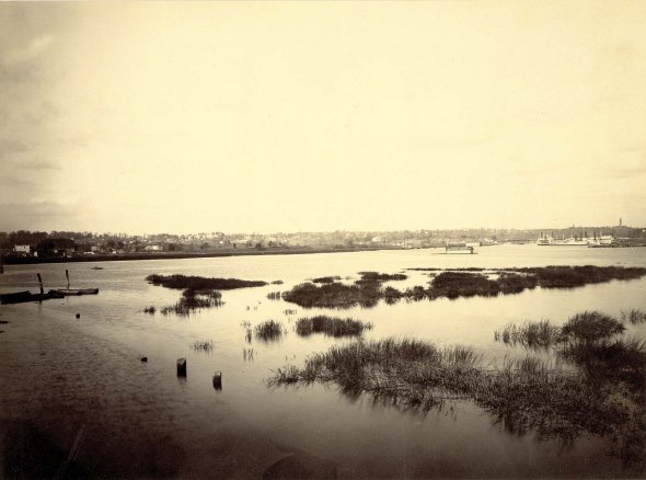 Harlem River c.1875 smithsonian